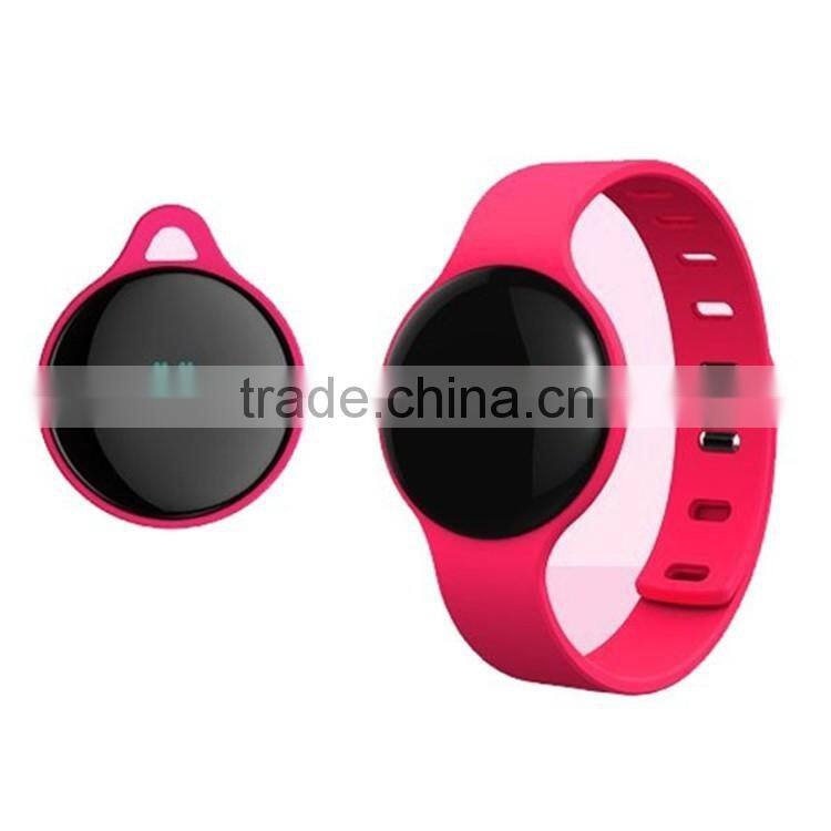 Hot new sports bluetooth silicone vibrating wristband smart watch bracelet