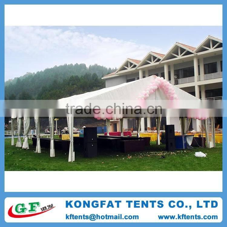 Luxurious party tent with durable aluminum alloy frame for sale