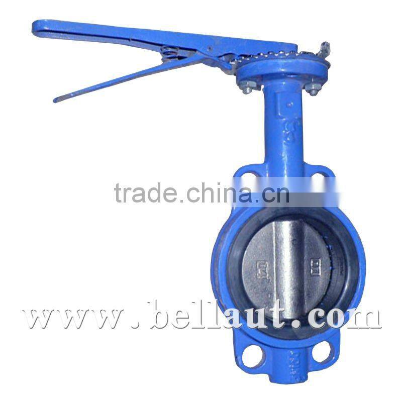 Manual operated Flanged Concentric Butterfly Valve