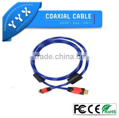 HDMI projector twisted pair PVC 1080HD black