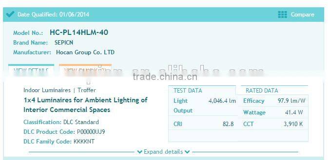 1-10V Dimmable High CRI Ultra Thin 5Years Warranty 300*1200 LED Panel Light