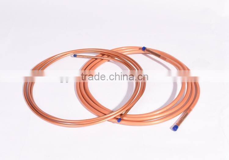 Covered pvc aluminum copper pipe