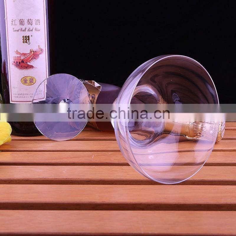 Indoor/ Outdoor Crystal Stemware Cocktail Glasses Decorate Margarita Glass