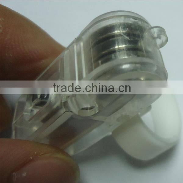 cheapest led laser finger light,led light up finger light with 3XAG10 battery