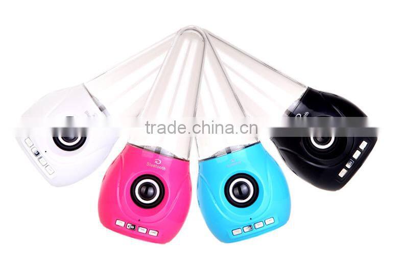 2016 hot selling led water dance speaker with bluetooth sport TF card
