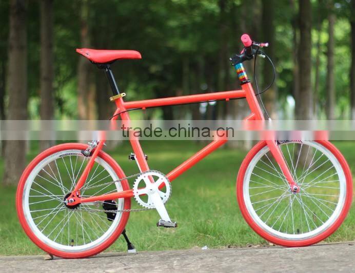 New design for fixed Fixe bike&fixed gear bike Popular on road F/R disc brake & attractive color &cheap price