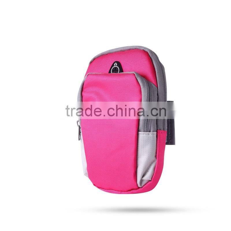Sport Running Arm Bags Pouch Jogging Gym Adjustable Armband Case for 5.5" Mobile Phone