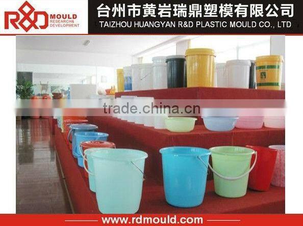 oval plastic water bucket molds