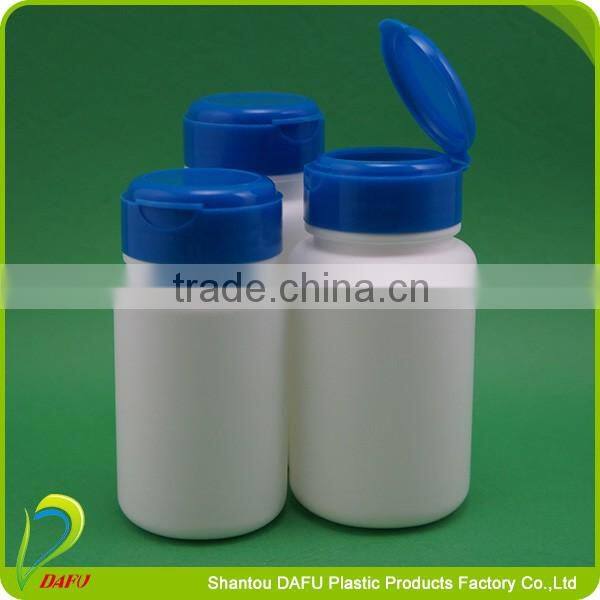 White customizable pharmaceutical 80ml containers plastic bottle