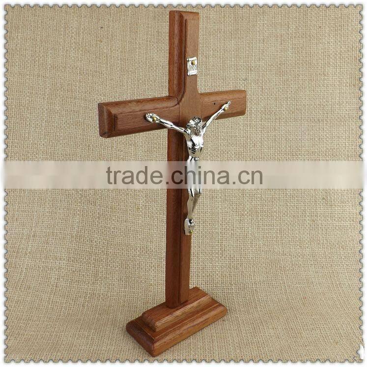 Factory price wholesale large Decorative stainless steel cross pendant