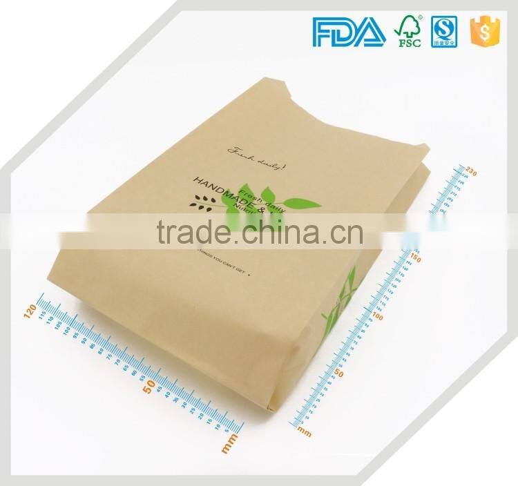 china manufacturer cheap greaseproof toast paper bag