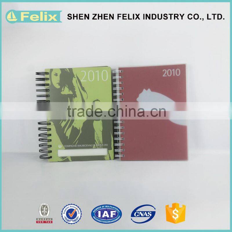 Wholesale Goods From China Spiral Notebooks With Plastic Cover