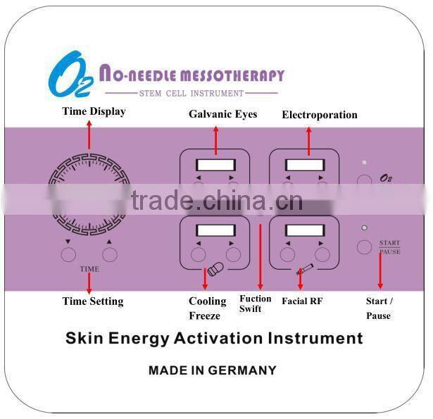 Best Feedback Multifunctional Oxygen Jet Electroporation 7 in 1 CE Facial Dermabrasion Device