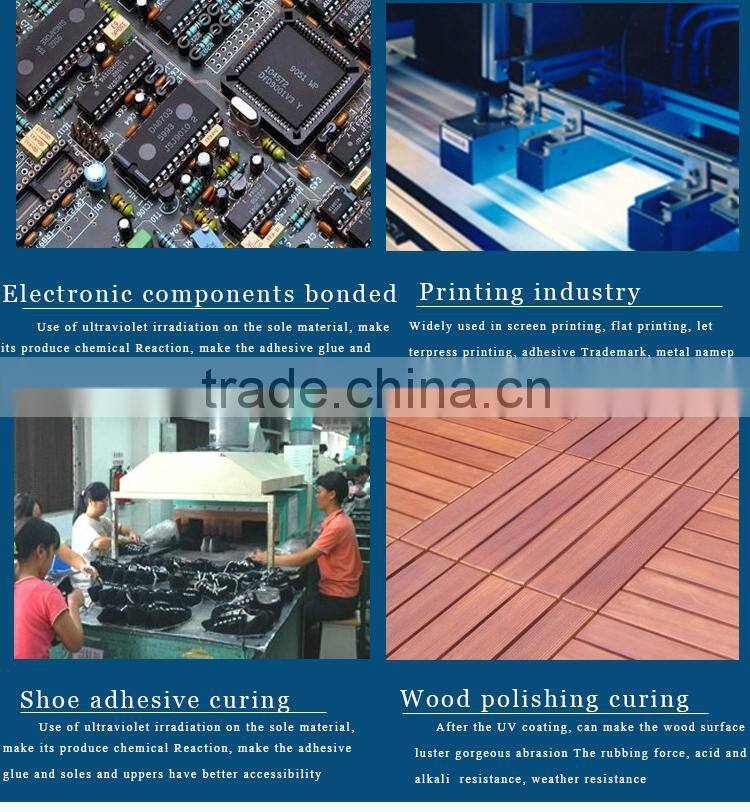 Ultraviolet conveyor belt UV high pressure mercury lamp plate burning machine coating 400 bandwidth of plane UV curing machine