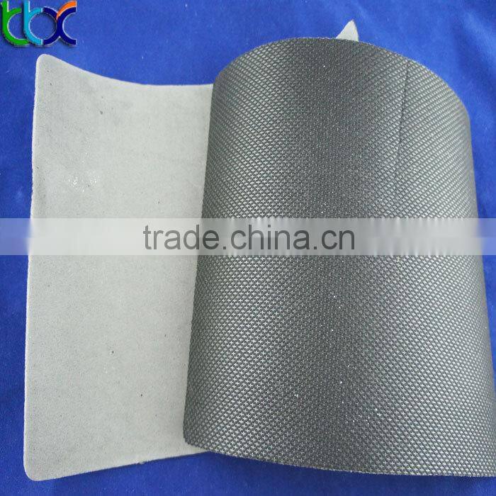 EVA Foam sheet with Cambrelle lining Nonwoven Cross Design Fabric