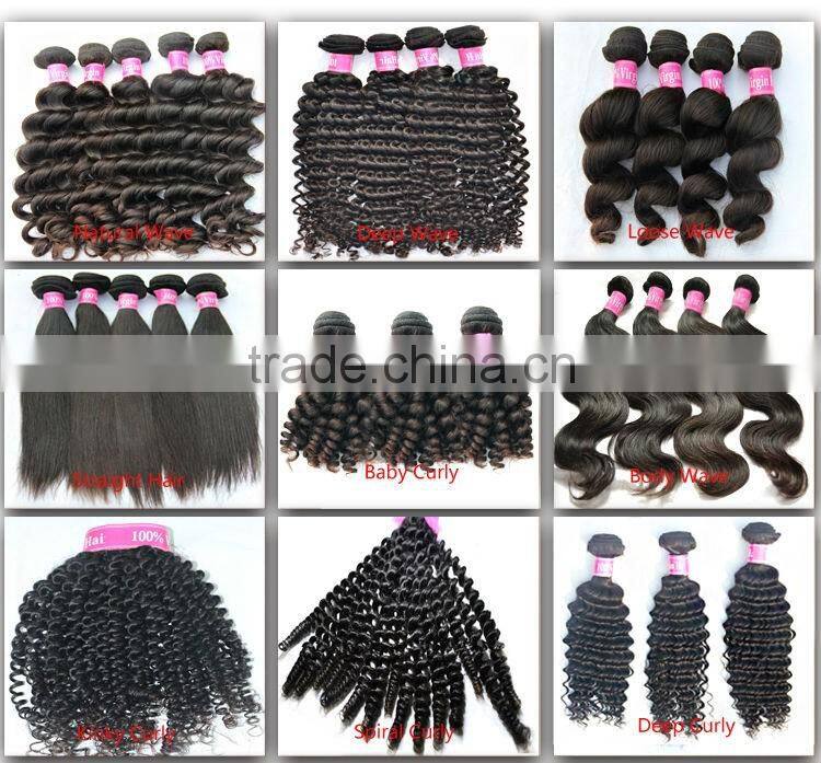 New Arrival AAAAA Indian Virgin Human Hair Body Virgin Indian Hair