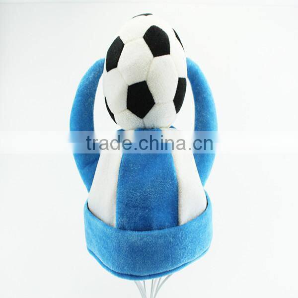 Faux Fur Plush Animal Head Beer Party Fleece Animal Top Hat