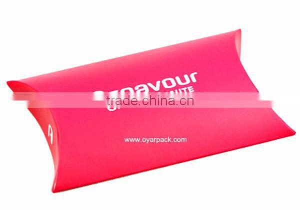 customize long pillow pack box