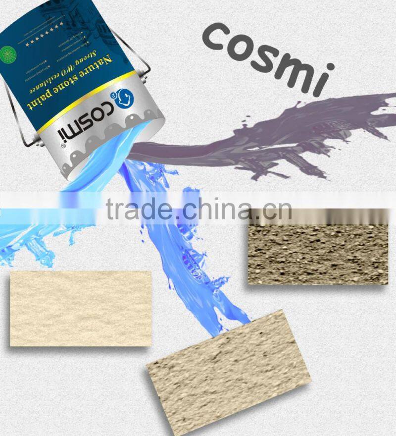 Eco-friendly wall paint,Anti fouling finish paint,Nature stone paint for exterior wall