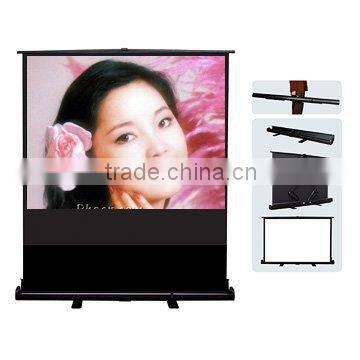 portable floor up screen