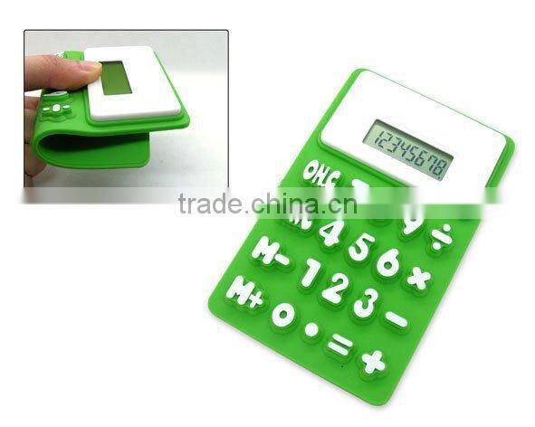 Promotion hot Sales flexible Silicone Rubber Calculator