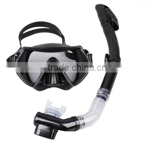 Scuba Diving Mask Snorkel Glasses Set Silicone Swimming Pool Equipment Swimming Accessories 2016 NEW 3 COLORS
