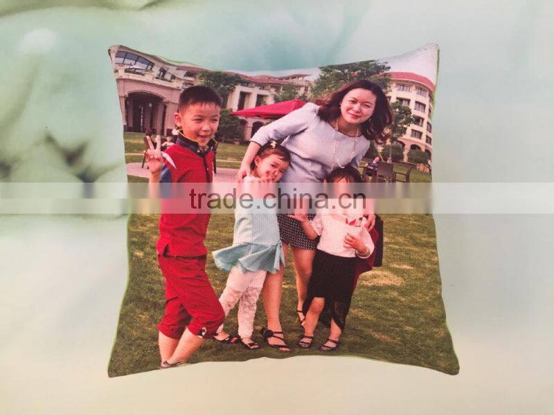 Latest design cushion cover with clearly photo printed