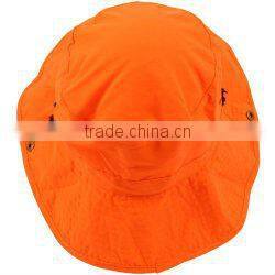 colorful roll up 100% cotton baby children's kids plain bucket hats