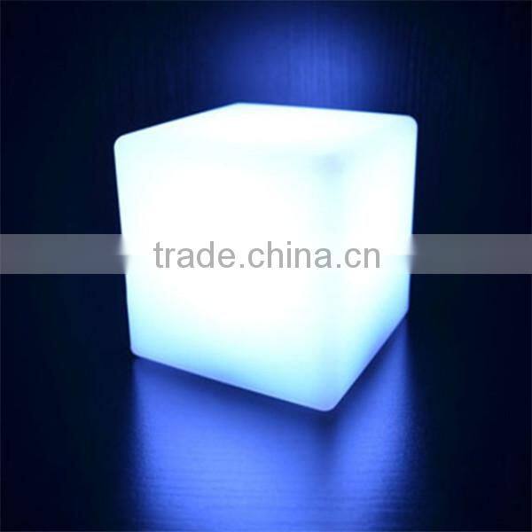 Hot Sale LED chair cube seat lighting&waterproof LED cube stools