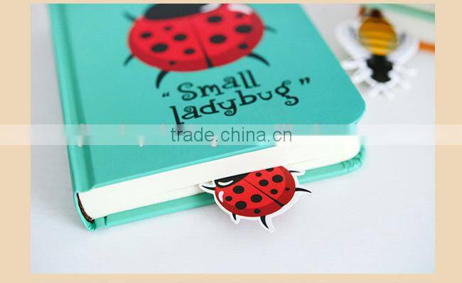 2016 Creative Pesonalised Notebook With Ribbon Marker/Custom Notebook