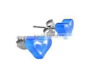 2016 hot sale 316L surgical stainless steel ear studs Fruits wholesale body piercing jewelry