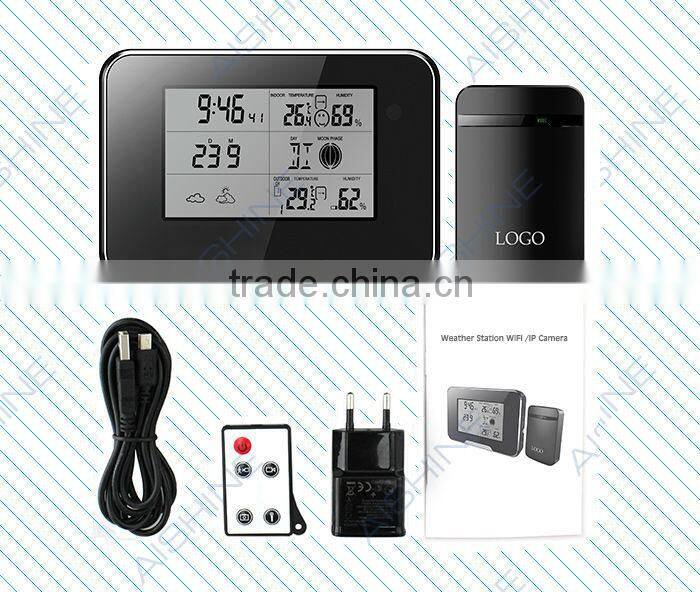 indoor hd hidden spy camera hidden security clock camera with children alarm clock