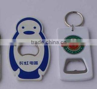 hot sale custom pvc wine bottle opener