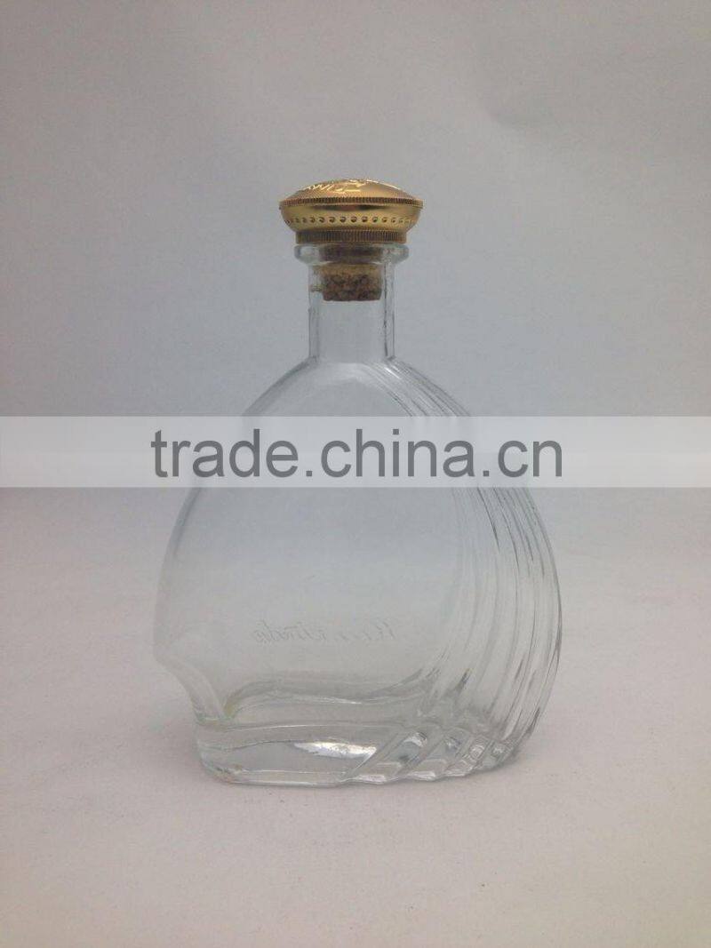 700ml Empty Vodka Glass Bottle Manufacturer