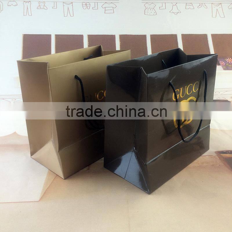 custom gift luxury recycle printed art shopping paper bags Jewelry/ gift bag