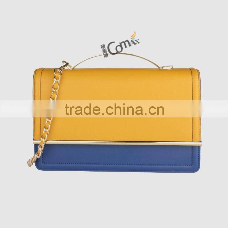 European feature metal 18K shining gold chain for handbag