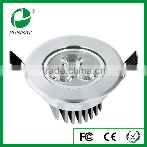 hight quality products adjustable angle 3W led recessed ceiling light