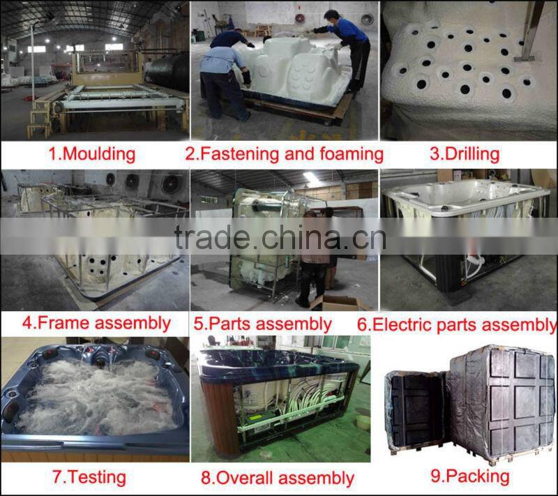 acrylic freestanding hydro massage 101 pcs jets whirlpool outdoor used spa