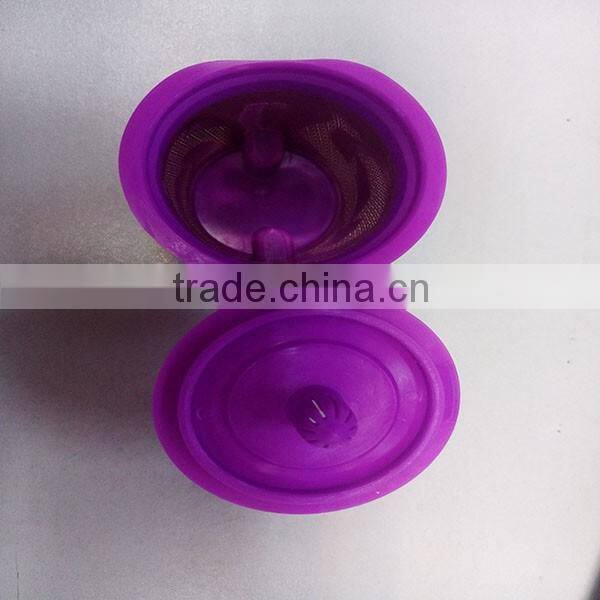 Various Color available refillable k cup for keuring 2.0 dolphin filter