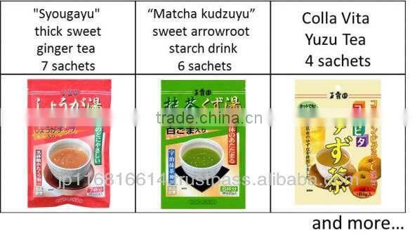 unique Japanese instant drink powder for health and beauty