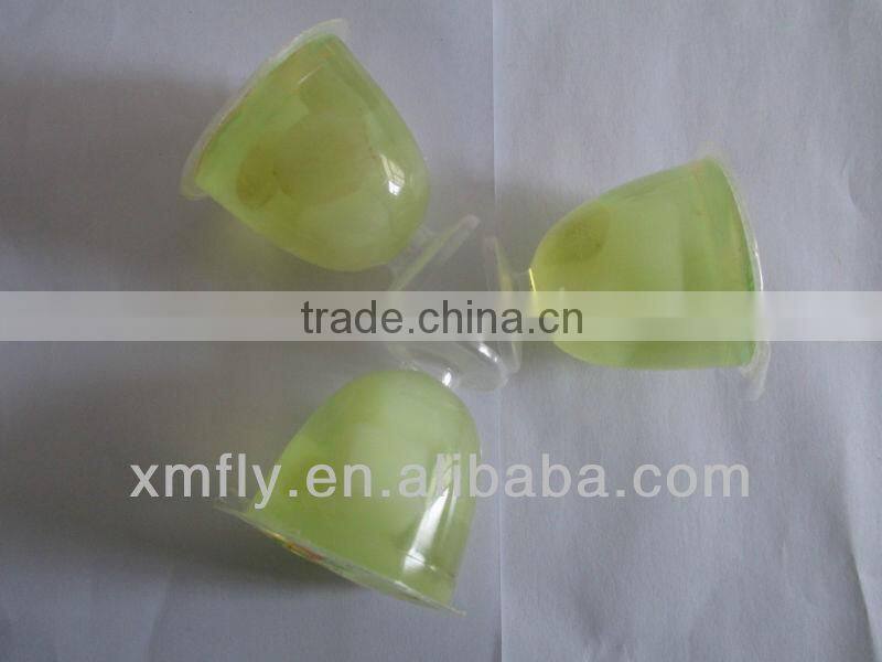 different big fruit jelly cup
