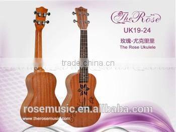 wholesale24 " carving sapele ukulele from China factory