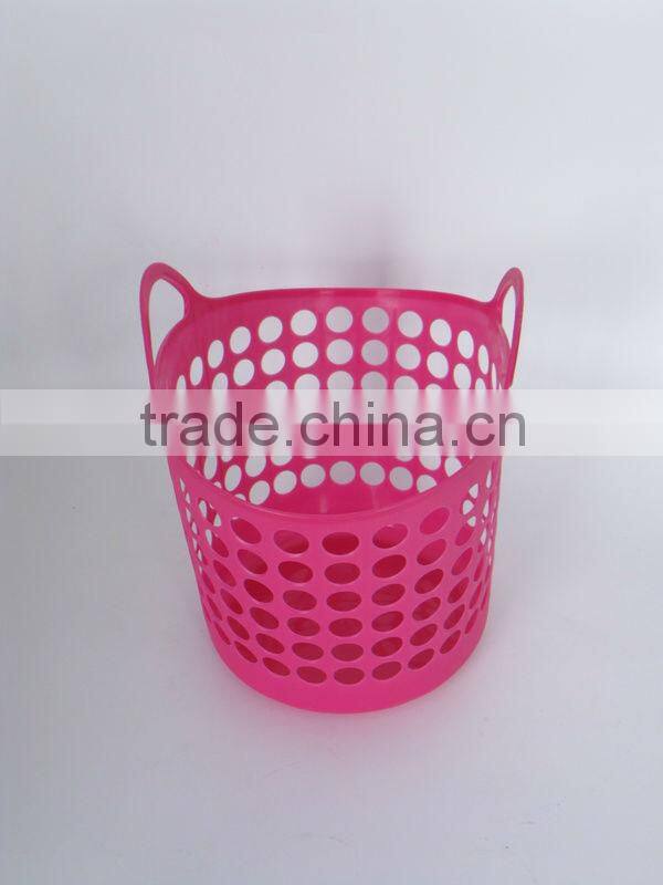plastic laundry basket
