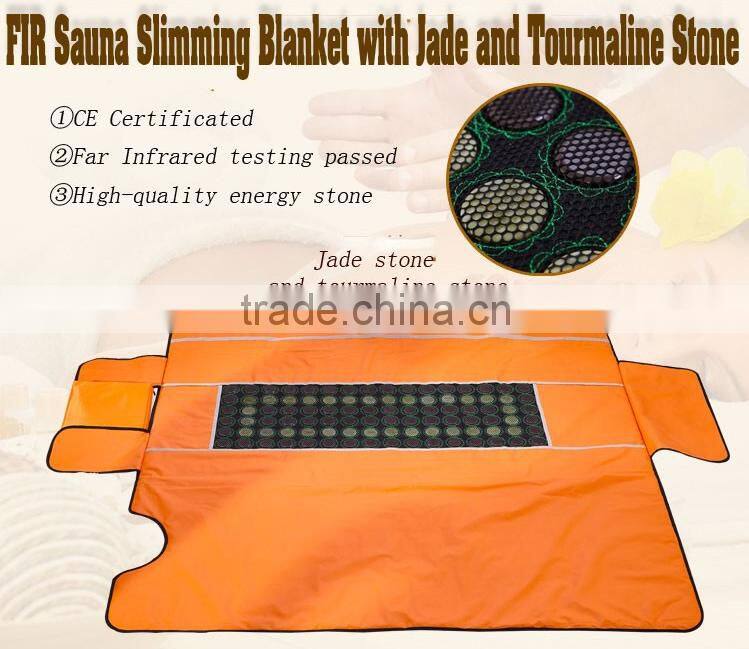 Electronic Jade & Germanite slimming body wrap for health and beauty care