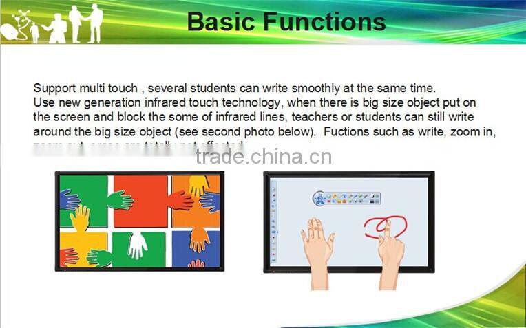Made in China digital whiteboard with smart projector