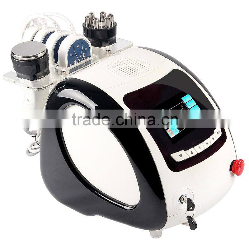 2016 hot sale 40k Cavitation Ultrasound Multipolar Rf 635nm Lllt Led Light Slimming machine