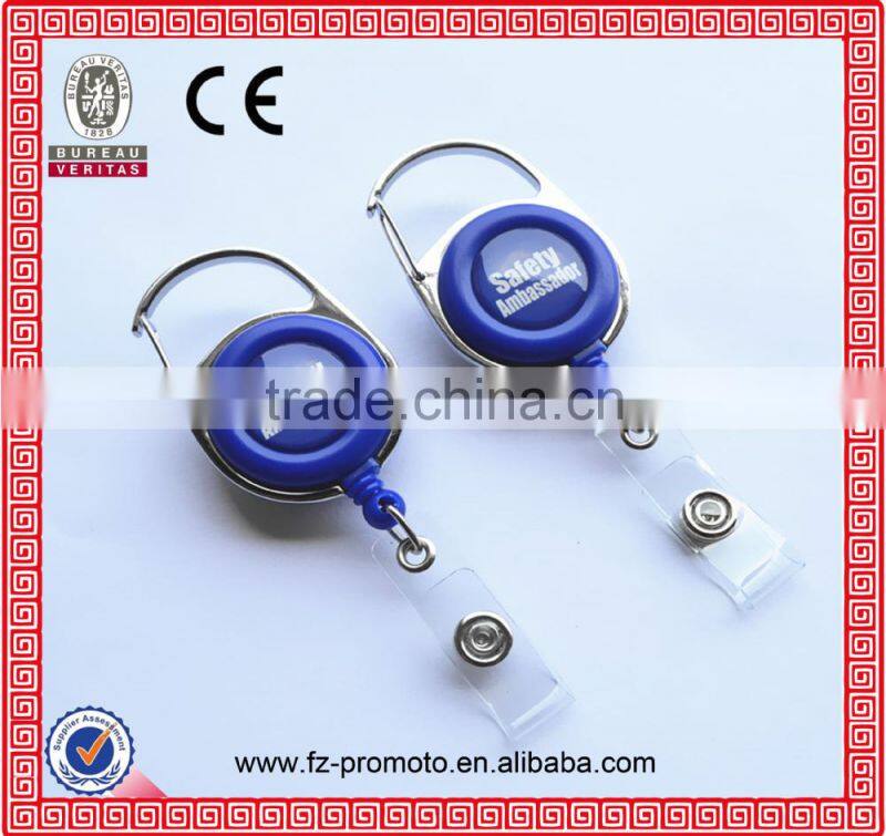 China Retractable badge holder / Retractable ID badge reel / YoYo badge reel