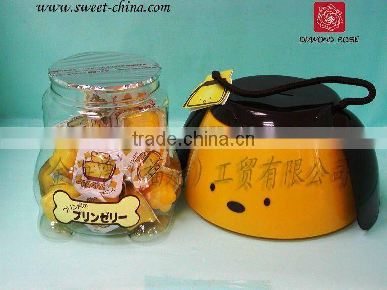 Cartoon shaped fruit jelly