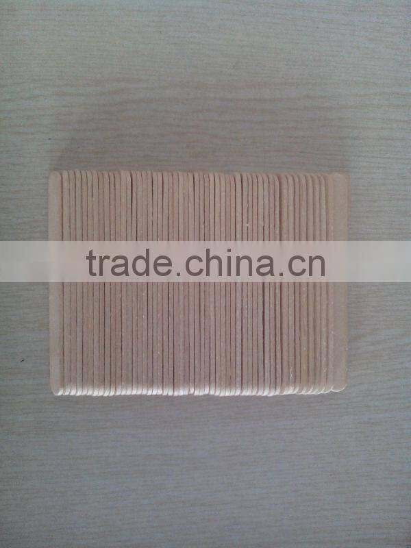 bevelled/round edge 114mm ice cream stick