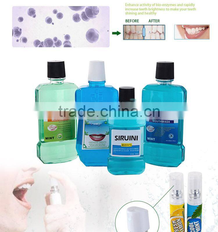 Private label chlorhexidine mouthwash 500ml
